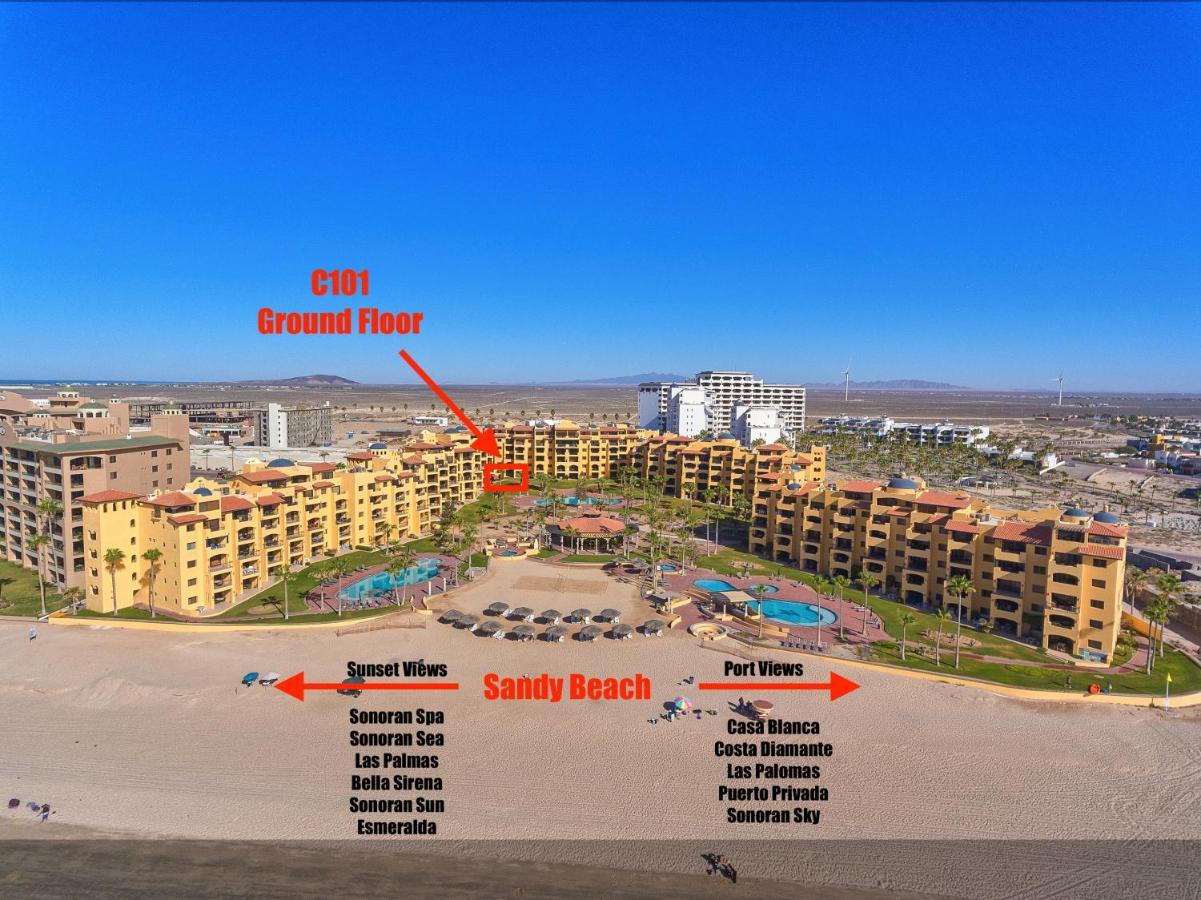 Princesa De Penasco Condo C101 Sandy Beach Puerto Peñasco Exterior foto
